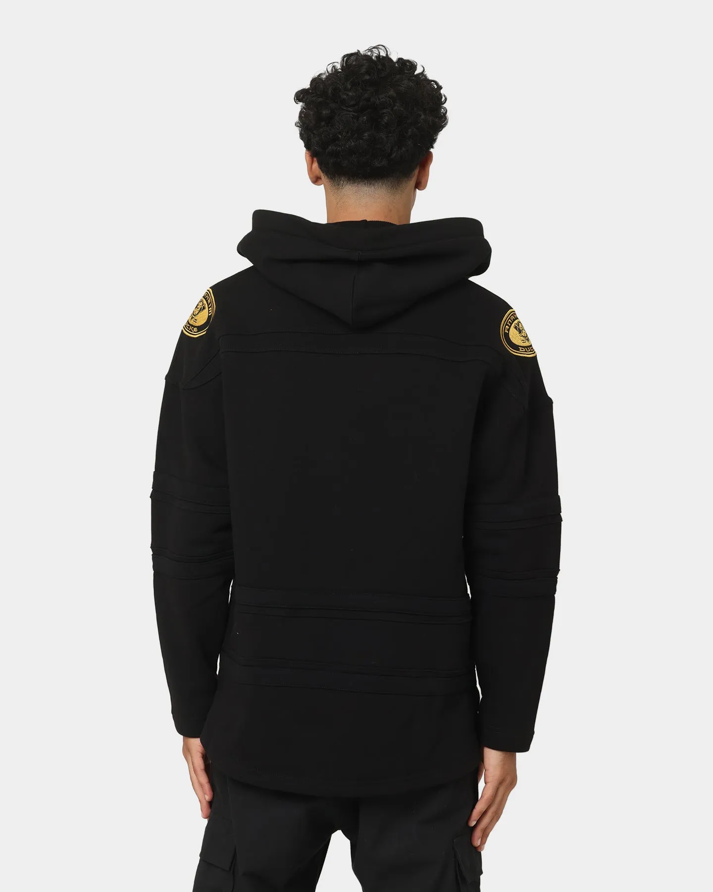 47 Brand Anaheim Ducks Superior Lacer Hoodie Black/Gold