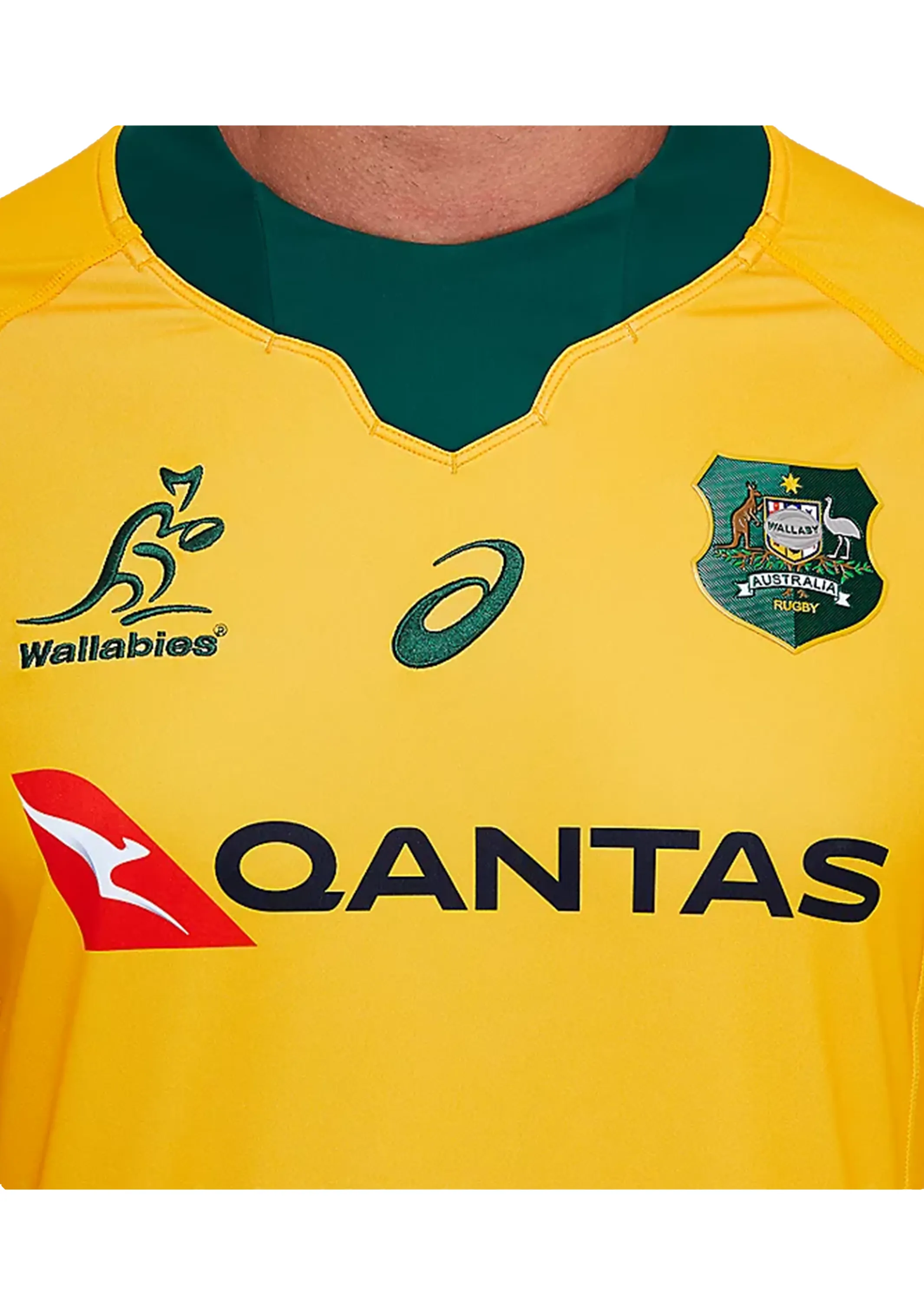 Asics Mens Wallabies 2020 Replica Home Jersey <br> 2111A821 750