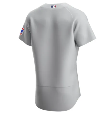 Chicago Cubs Gray Authentic Road Jersey by Nike