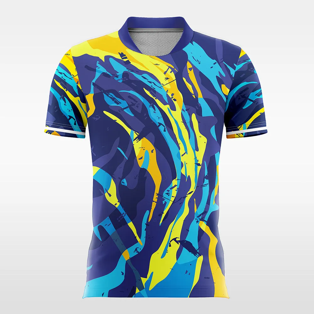 Cool-Breeze-Moon-Customized Men's Sublimated Soccer Jersey