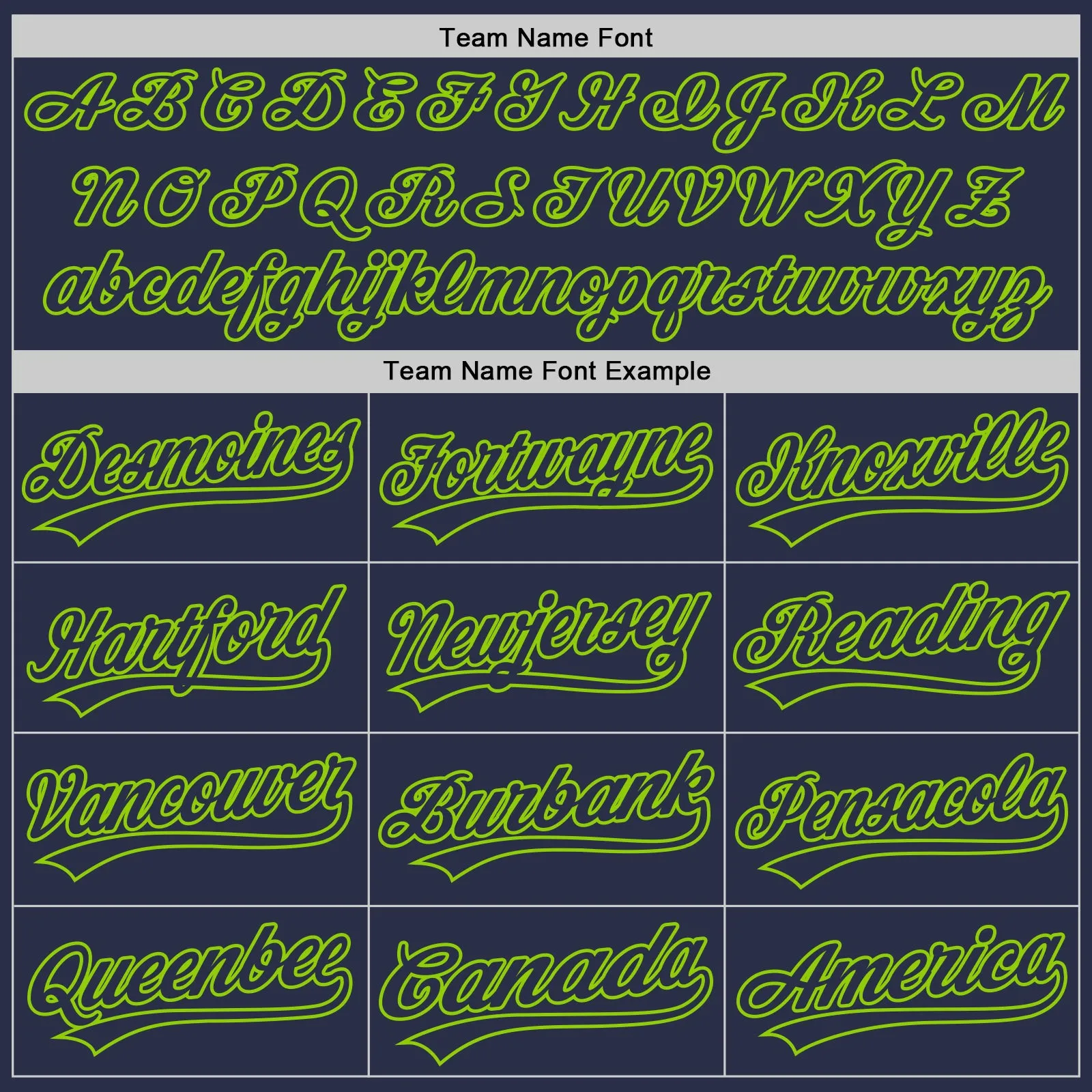 Custom Navy Neon Green Authentic Throwback Baseball Jersey