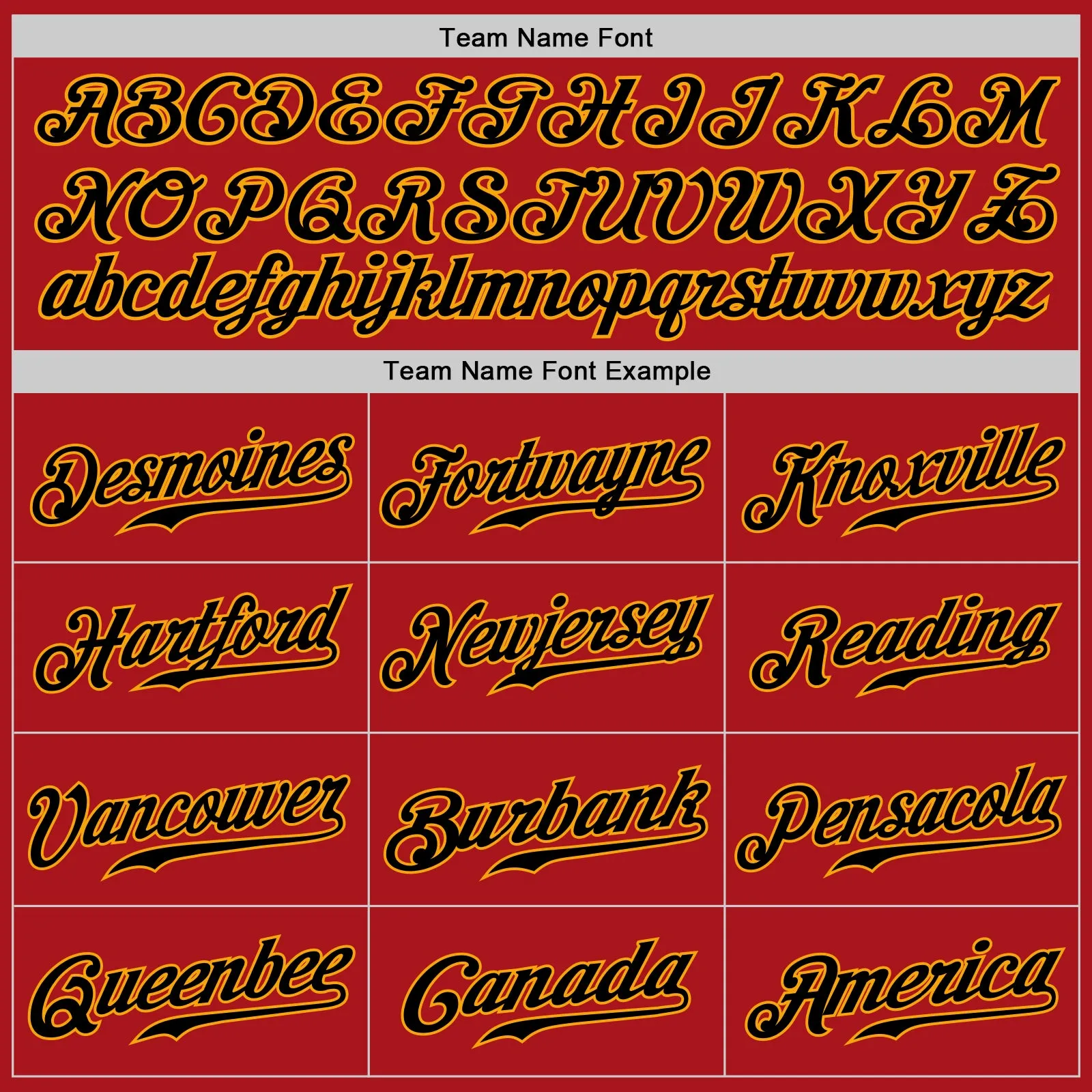 Custom Red Black-Gold Authentic Baseball Jersey