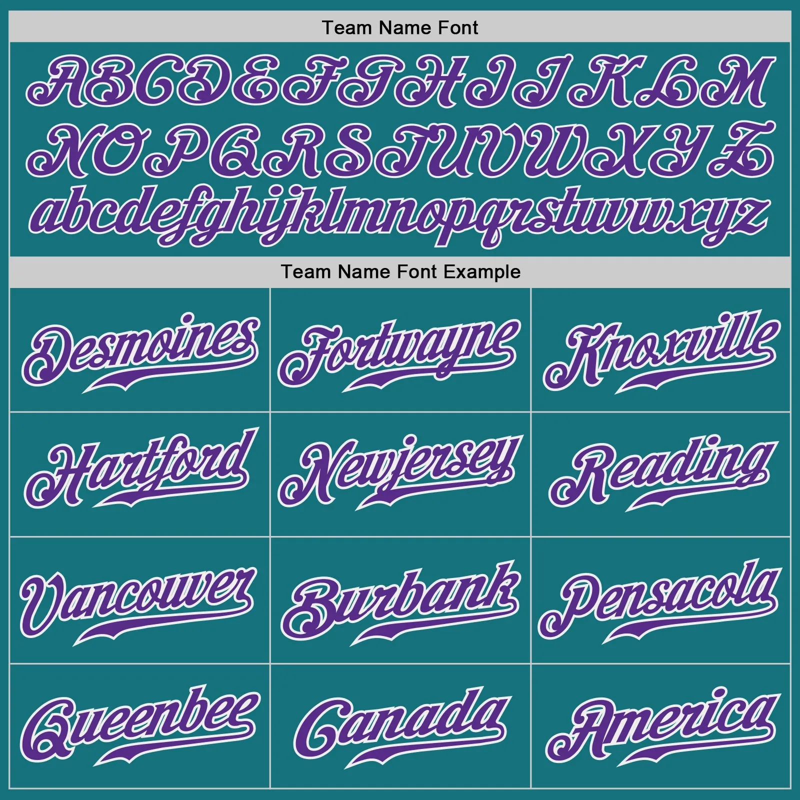 Custom Teal Purple-White Authentic Baseball Jersey