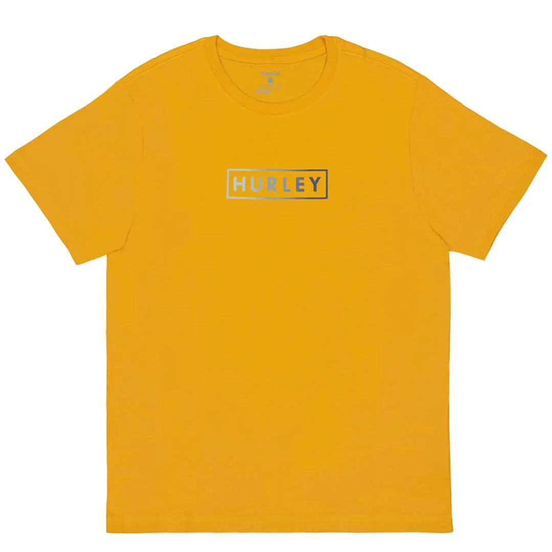 Hurley - Men's Essentials Boxed Logo Short Sleeve Graphic T-Shirt (HFA23VMT-07633 803)