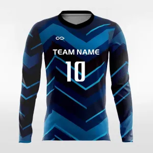 Limited Secret 2 - Customized Men's Sublimated Long Sleeve Soccer Jersey