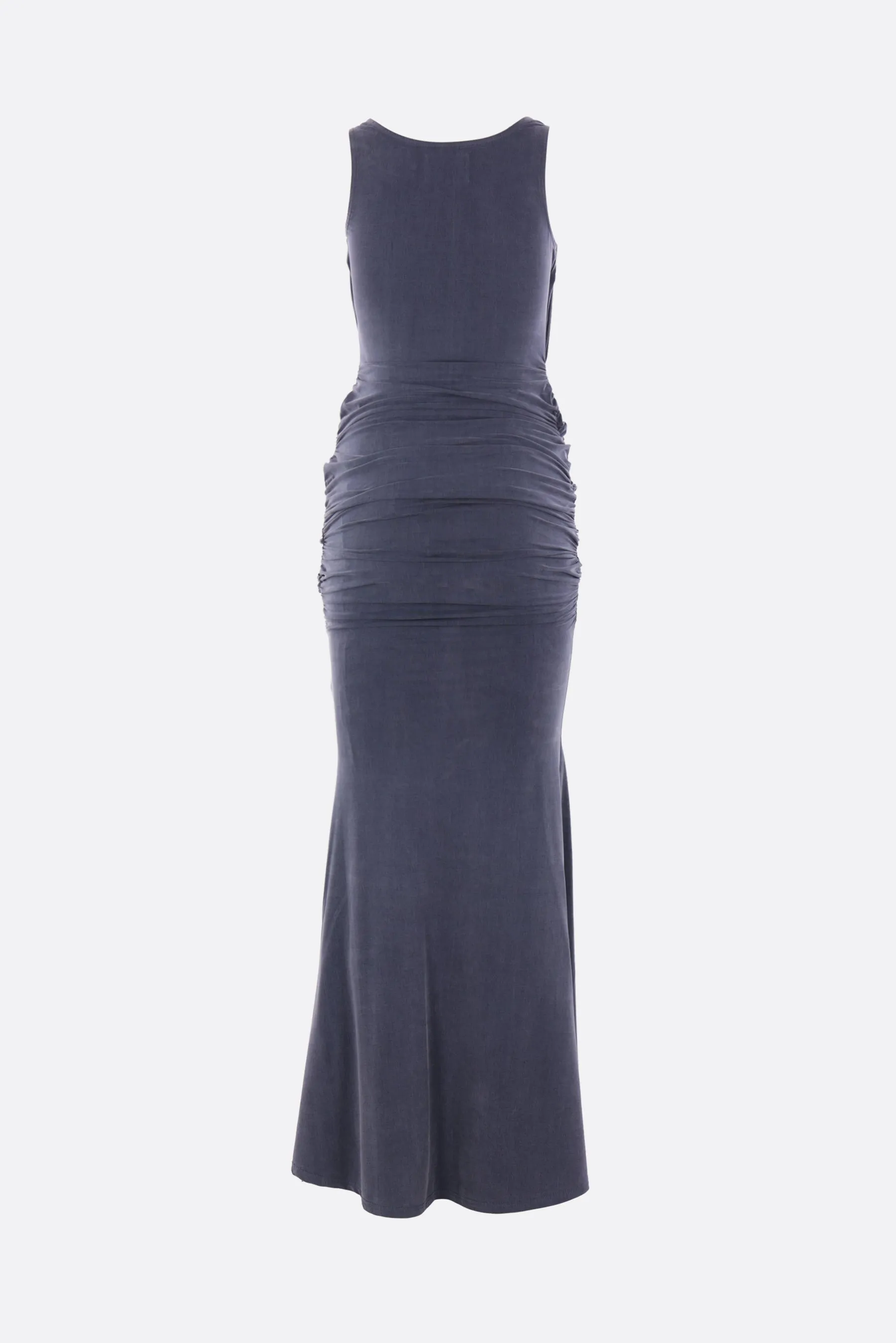 Liz sleeveless dress in stretch jersey