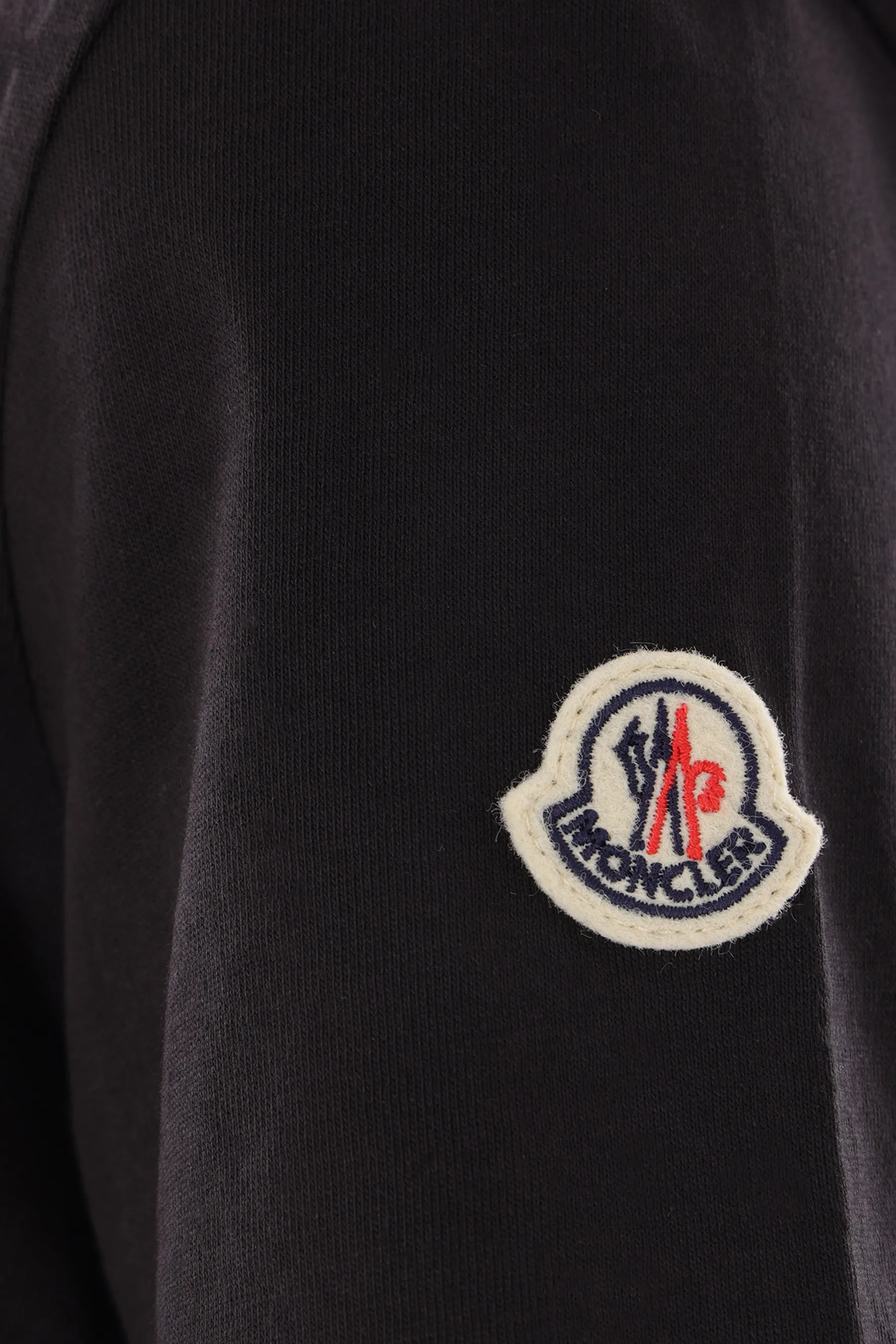 logo embroidered cotton t-shirt