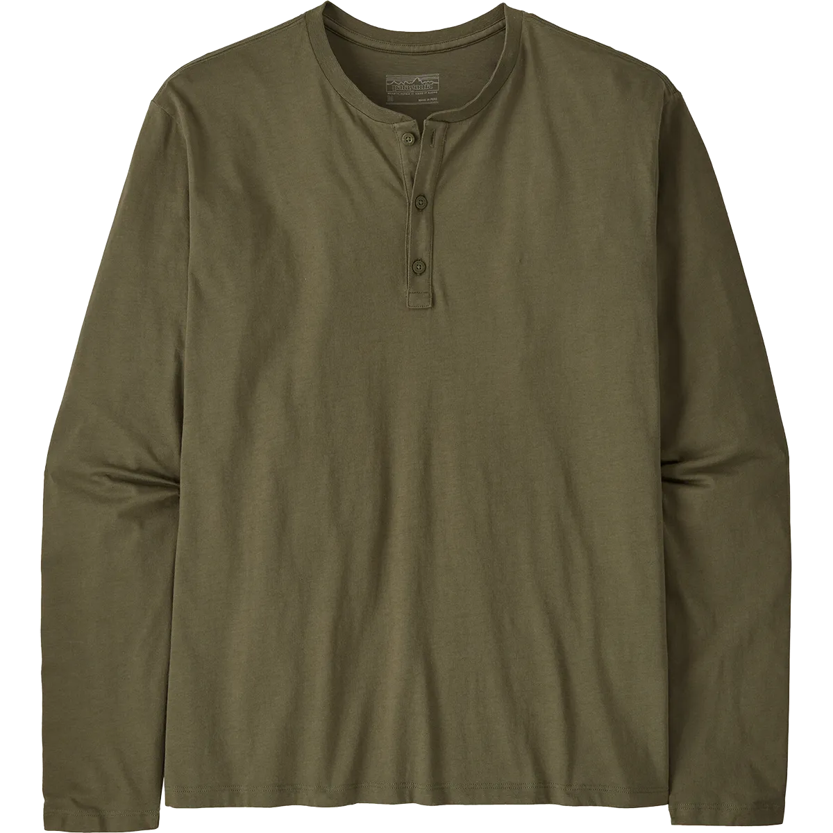 Men's Organic Cotton Lightweight Henley