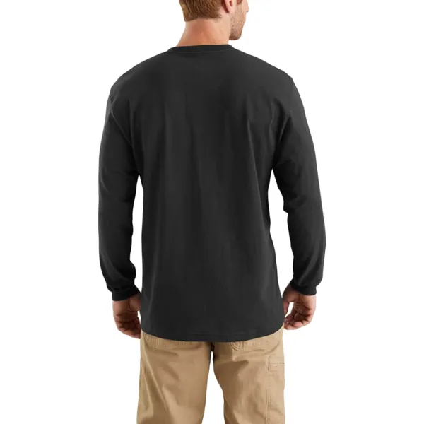 Men's Workwear Long-Sleeve Graphic Logo T-Shirt