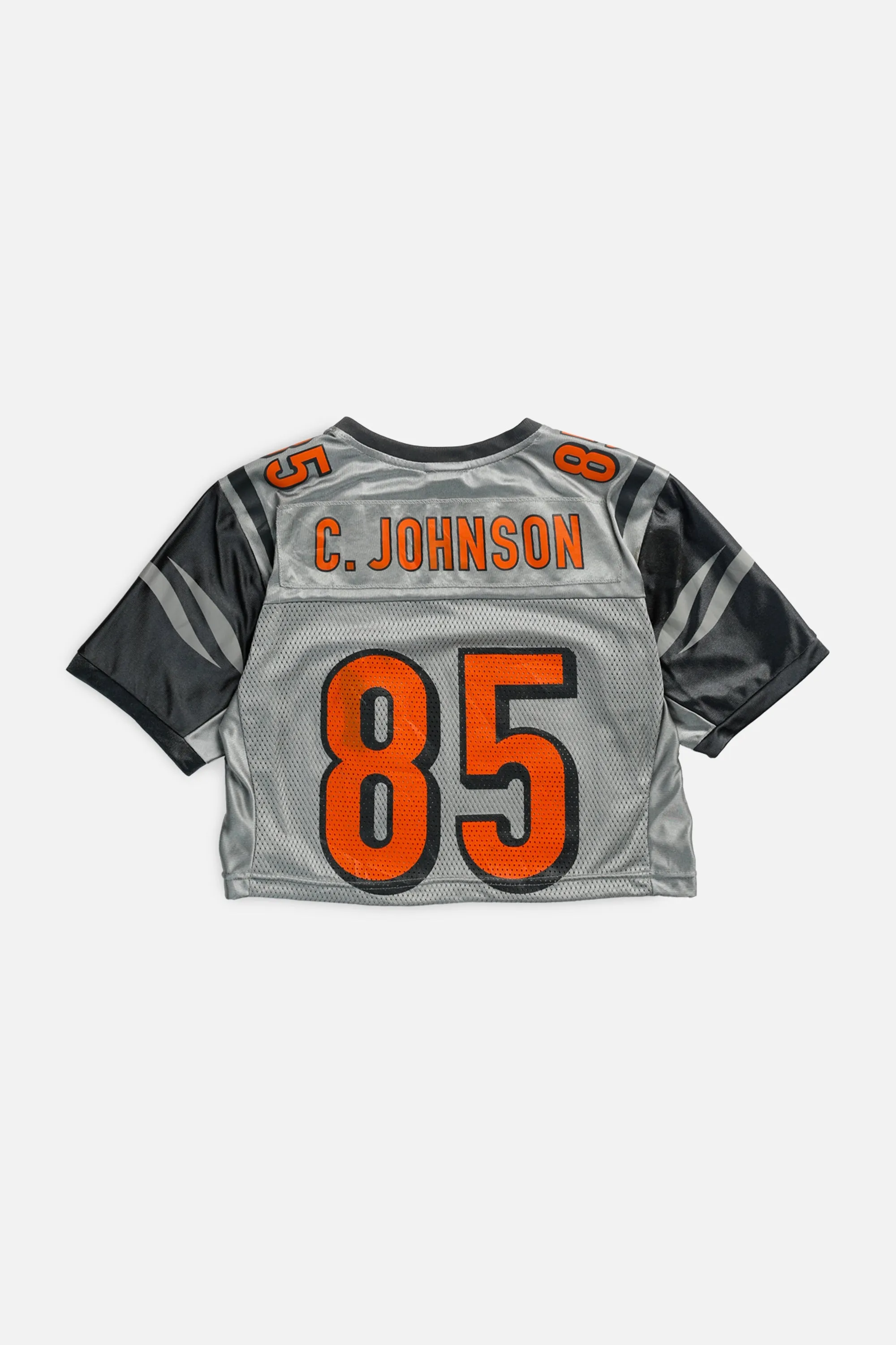 Rework Crop Cincinnati Bengals NFL Jersey - S